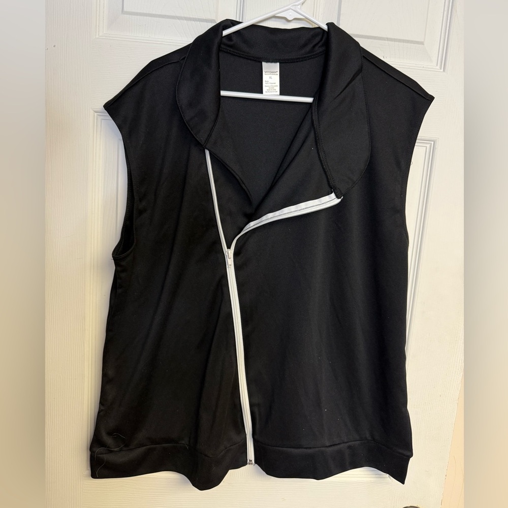 Weissman Balera Performance Unisex Zip-Front Hip-Hop
Vest Moto Black NEW Size XL
